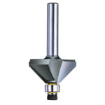 Corner bit, corner surface