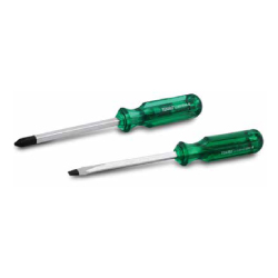 Go-Thru Green Handle Screwdriver