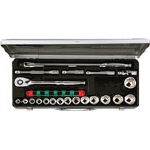 Socket wrench set (12.7 mm Insertion Angle / inch size) 