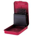 KSDSET, Drill Bit Set for Stainless Steel (Steel Case Included)