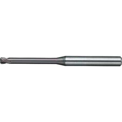 4-Flute Long Neck Radius End Mill for Hardened Steel