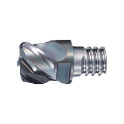 Phoenix Series, Indexable End Mill, 3-Flute, Corner Radius Shape, PXM PXDR
