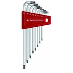 L Type Long Hexalobular Wrench Set With Tamper-Proofing 