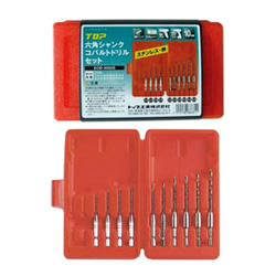  Hexagon Shank Cobalt Drill Set with X-type Thinning 