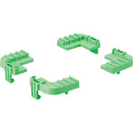 Plastic Flat Dolly, Route Van, Corner Stopper For MP-600