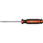 Plastic handle screwdriver (with magnet)