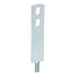 Vertical Pipe Fitting with well Screw Leg (Electrogalvanized/Stainless Steel/Gutter Plating)