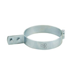 Vertical Pipe Fitting, TN Standing Band (Electrogalvanized/Stainless Steel)