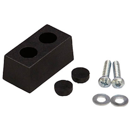 Doorstop Cushion with Screw Concealing Cap, Long Type