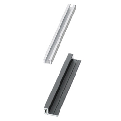 Rails for Switches and Sensors - L Configurable, No Hole (Shape A, B and C)