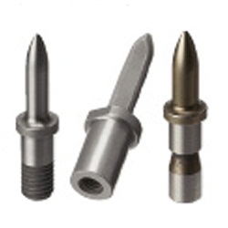 Locating Pins for Fixtures - Standard Grade, Bullet Nose - Shouldered