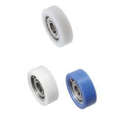 Engineered Plastic Bearings - No Retaining Ring - Straight Bore