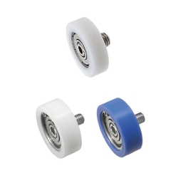 Engineered Plastic Bearings - No Retaining Ring - Threaded Stud Hex Socket