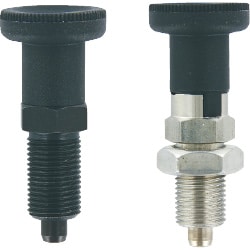 Indexing Plungers-Fine Thread and Coarse Thread Type/Return and Rest Position Type