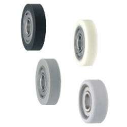 Silicon Rubber / Urethane Molded Bearings - Flat