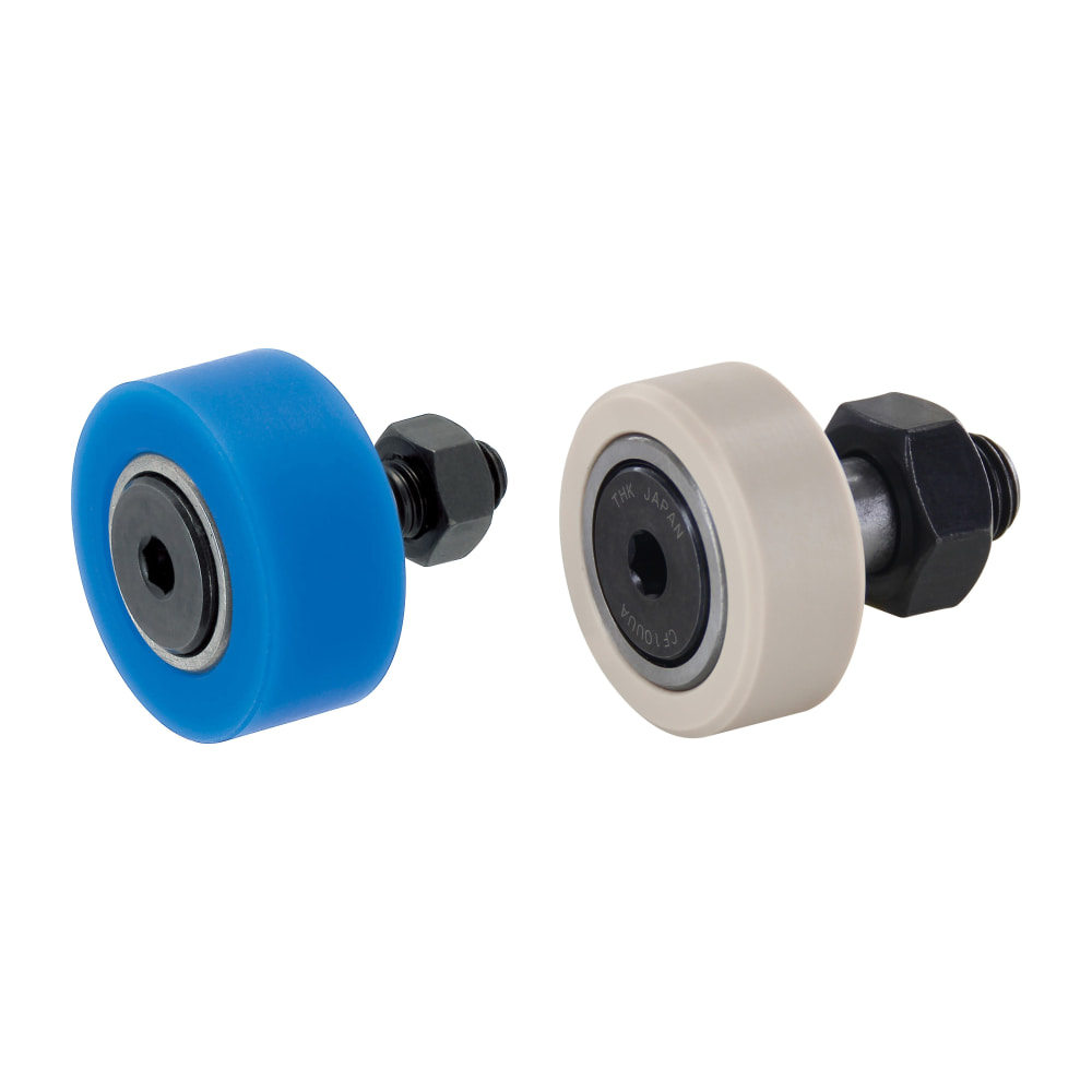 Resin Cam Followers-Standard/Flat Type/Screwdriver Slot/Hexagon Socket Head/Hexagon Socket Head Screw