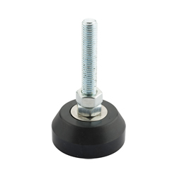 Heavy load type anti-vibration all-rubber bottom fixed adjustment pad