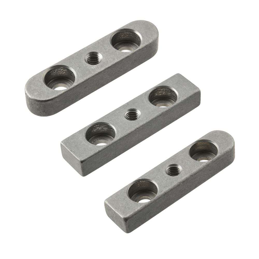 Parallel Keys  With Counterbores and Tapped Hole