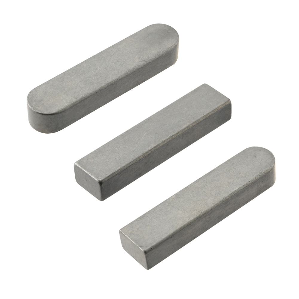 Parallel Keys Straight / Round at One End / Round at Both End 