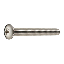 Cross-Recessed (+), Truss-Head Machine Screw, Small Head